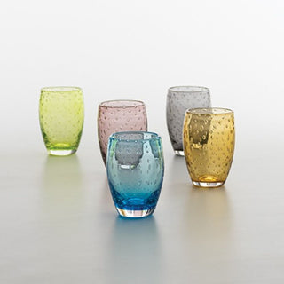 Zafferano Bolicante set 6 tumblers assorted colors - Buy now on ShopDecor - Discover the best products by ZAFFERANO design
