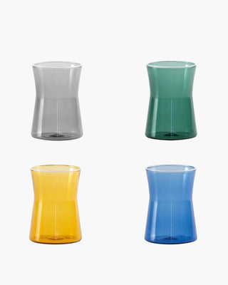 Zafferano Classy set 4 colored tumbler 28 cl - 9.46 oz - Buy now on ShopDecor - Discover the best products by ZAFFERANO design
