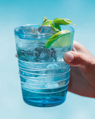 Zafferano Filante tumbler coloured glass 40 cl-13.52 oz - Buy now on ShopDecor - Discover the best products by ZAFFERANO design