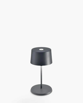 Zafferano Lampes à Porter Olivia Mini Pro LED table lamp Zafferano Dark Grey N3 - Buy now on ShopDecor - Discover the best products by ZAFFERANO LAMPES À PORTER design