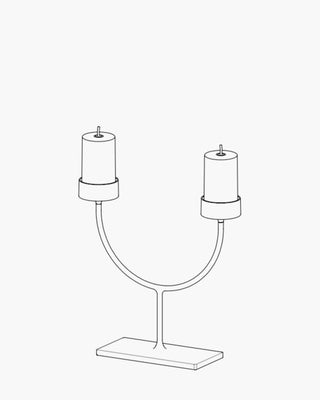 Zafferano Lampes à Porter Perpetua portable/table lamp 2 Lights - Buy now on ShopDecor - Discover the best products by ZAFFERANO LAMPES À PORTER design