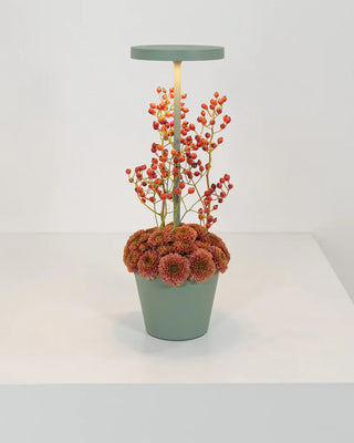 Zafferano Lampes à Porter Lámpara de mesa LED Poldina Reverso Pro