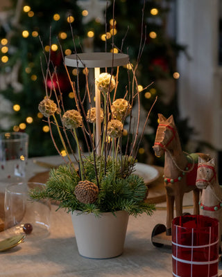 Zafferano Lampes à Porter Lámpara de mesa LED Poldina Reverso Pro