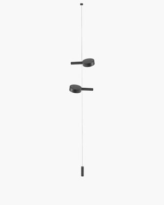 Zafferano Lampes à Porter Super O Ceiling-suspended floor Zafferano Black N3 2 Lights - Buy now on ShopDecor - Discover the best products by ZAFFERANO LAMPES À PORTER design
