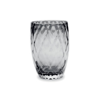 Zafferano Losanghe tumbler coloured glass Zafferano Grey - Buy now on ShopDecor - Discover the best products by ZAFFERANO design