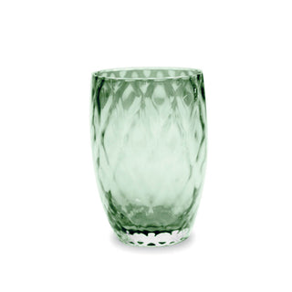 Zafferano Losanghe tumbler coloured glass Zafferano Green - Buy now on ShopDecor - Discover the best products by ZAFFERANO design