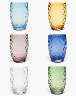 Zafferano Losanghe Set 6 tumblers assorted colors 38 cl - 12.84 oz - Buy now on ShopDecor - Discover the best products by ZAFFERANO design