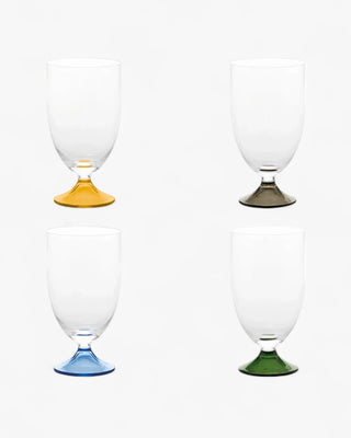 Zafferano Maestro set 4 goblet colored 30 cl -10.55 oz - Buy now on ShopDecor - Discover the best products by ZAFFERANO design
