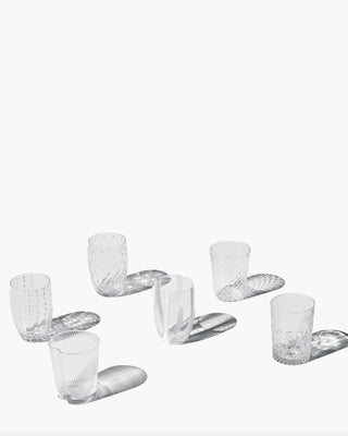 Zafferano Melting Pot box of 6 assorted glasses Transparent - Buy now on ShopDecor - Discover the best products by ZAFFERANO design