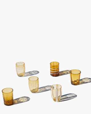 Zafferano Melting Pot box of 6 assorted glasses Zafferano Amber - Buy now on ShopDecor - Discover the best products by ZAFFERANO design