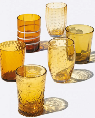 Zafferano Melting Pot box of 6 assorted glasses - Buy now on ShopDecor - Discover the best products by ZAFFERANO design