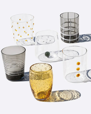 Zafferano Melting Pot box of 6 assorted glasses - Buy now on ShopDecor - Discover the best products by ZAFFERANO design