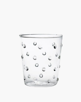 Zafferano Party Tumbler transparent glasses with polka dots 45 cl-15.22 oz Transparent - Buy now on ShopDecor - Discover the best products by ZAFFERANO design