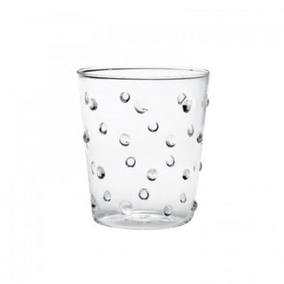 Zafferano Party Tumbler transparent glasses with polka dots Transparent - Buy now on ShopDecor - Discover the best products by ZAFFERANO design