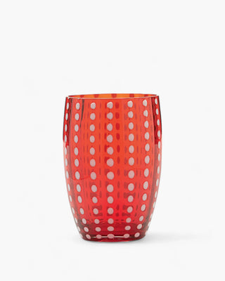 Zafferano Perle tumbler coloured glass 32 cl-10.82 oz Zafferano Red - Buy now on ShopDecor - Discover the best products by ZAFFERANO design