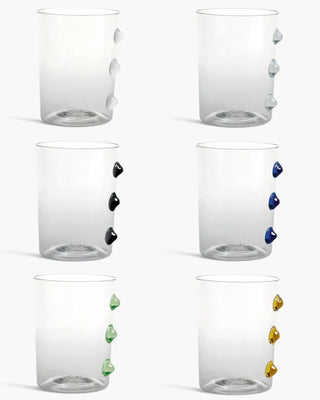 Zafferano Petoni Tumbler set 6 tumblers 37 cl-12.51 oz - Buy now on ShopDecor - Discover the best products by ZAFFERANO design
