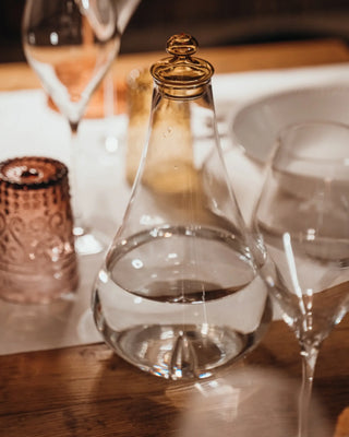 Zafferano Pirolo glass bottle with colored cap 2 l - 67.2 oz - Buy now on ShopDecor - Discover the best products by ZAFFERANO design