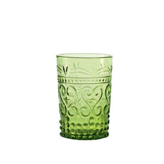 Zafferano Provenzale Rock tumbler coloured glass Zafferano Green apple - Buy now on ShopDecor - Discover the best products by ZAFFERANO design