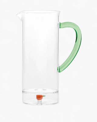 Zafferano Teca Frutta Carafe 0.75 l - 25.36 oz Orange Fruit - Buy now on ShopDecor - Discover the best products by ZAFFERANO design