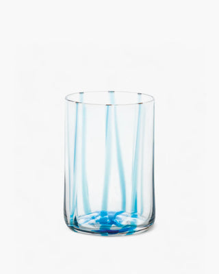 Zafferano Tirache tumbler coloured glass 35 cl-11.83 oz Zafferano Aquamarine - Buy now on ShopDecor - Discover the best products by ZAFFERANO design