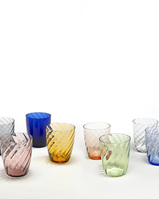 Zafferano Torson Set 6 tumblers in different colours 32 cl 10.82 oz - Buy now on ShopDecor - Discover the best products by ZAFFERANO design