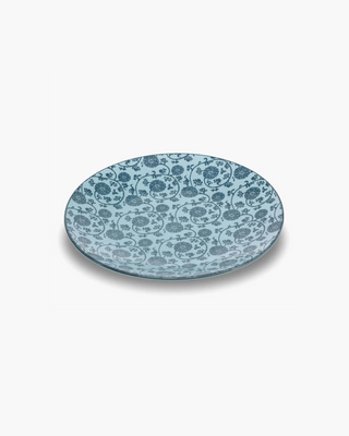 Zafferano Tue dinner plate diam. 26,5 cm ocean flowers decoration - Buy now on ShopDecor - Discover the best products by ZAFFERANO design