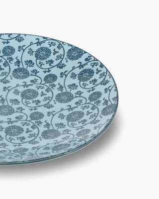 Zafferano Tue dinner plate diam. 26,5 cm ocean flowers decoration - Buy now on ShopDecor - Discover the best products by ZAFFERANO design