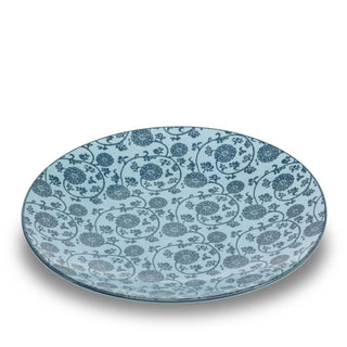 Zafferano Tue dinner plate diam. 26,5 cm ocean flowers decoration - Buy now on ShopDecor - Discover the best products by ZAFFERANO design