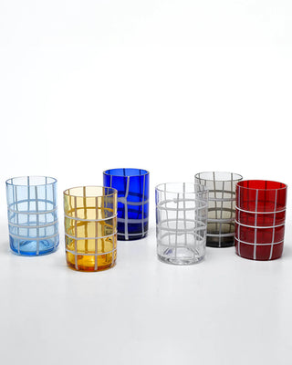 Zafferano Twiddle Set 6 tumblers 35 cl-11.83 oz - Buy now on ShopDecor - Discover the best products by ZAFFERANO design