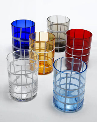 Zafferano Twiddle Set 6 tumblers 35 cl-11.83 oz - Buy now on ShopDecor - Discover the best products by ZAFFERANO design