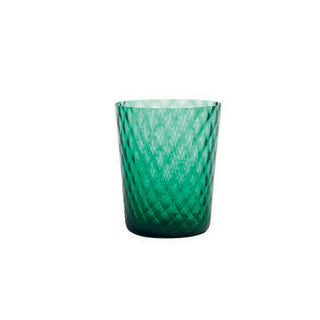 Zafferano Veneziano tumbler coloured glass Zafferano Green - Buy now on ShopDecor - Discover the best products by ZAFFERANO design