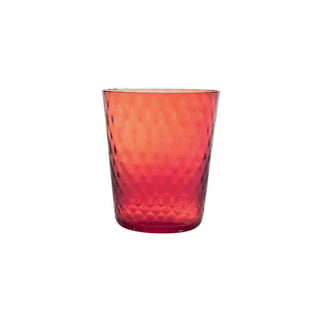 Zafferano Veneziano tumbler coloured glass Zafferano Red - Buy now on ShopDecor - Discover the best products by ZAFFERANO design