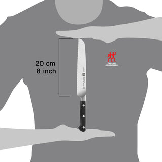 Cuchillo para pan, acero inoxidable, 20 cm - Zokura Cuchillo para pan, acero inoxidable, 20 cm - Zokura