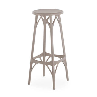 Kartell A.I. stool Light with seat h. 29.53 inch. for indoor/outdoor use Buy on Shopdecor KARTELL collections