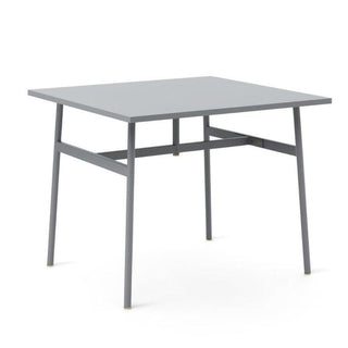 Normann Copenhagen Union table with laminate top 35 1/2x35 1/2 in. and steel legs - Buy now on ShopDecor - Discover the best products by NORMANN COPENHAGEN design