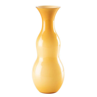 Venini Pigmenti 516.86 opaline vase milk-white inside h. 36.5 cm. - Buy now on ShopDecor - Discover the best products by VENINI design