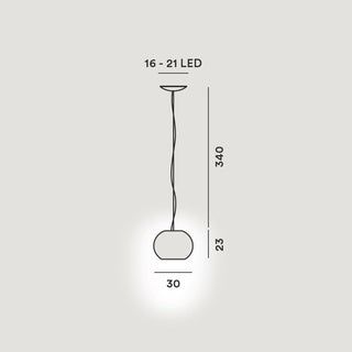 Foscarini Buds 3 dimmable suspension lamp - Buy now on ShopDecor - Discover the best products by FOSCARINI design
