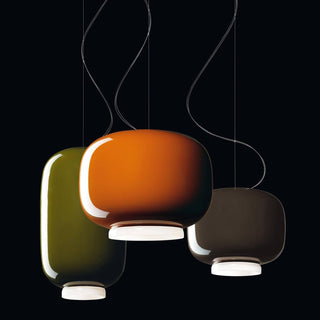 Foscarini Chouchin 2 dimmable suspension lamp green - Buy now on ShopDecor - Discover the best products by FOSCARINI design