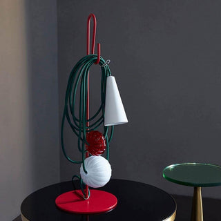 Foscarini Filo LED dimmable table lamp emerald king - Buy now on ShopDecor - Discover the best products by FOSCARINI design