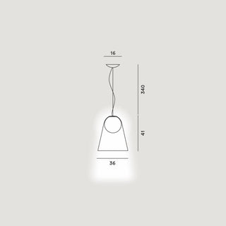 Foscarini Satellight LED dimmable suspension lamp - Buy now on ShopDecor - Discover the best products by FOSCARINI design