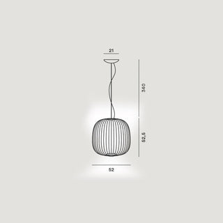 Foscarini Spokes 2 dimmable suspension lamp - Buy now on ShopDecor - Discover the best products by FOSCARINI design