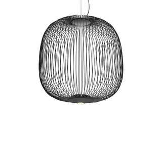 Foscarini Spokes 2 dimmable suspension lamp Foscarini Graphite 22 - Buy now on ShopDecor - Discover the best products by FOSCARINI design