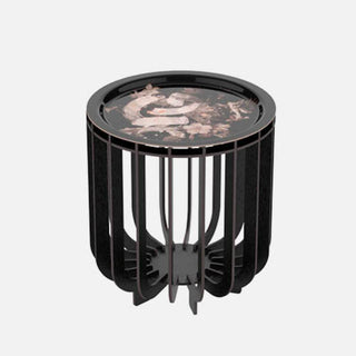Ibride Extra-Muros Medusa 39 OUTDOOR coffee table with Lévitation Rose tray diam. 15.36 inch - Buy now on ShopDecor - Discover the best products by IBRIDE design