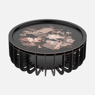 Ibride Extra-Muros Medusa 65 OUTDOOR coffee table with Lévitation Rose tray diam. 25.60 inch - Buy now on ShopDecor - Discover the best products by IBRIDE design