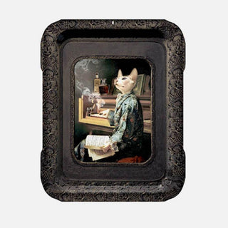Ibride Galerie de Portraits Lazy Victoire tray/picture 11.82x16.15 inch Buy on Shopdecor IBRIDE collections