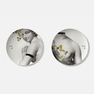 Ibride Porcelaine Parnasse Printemps set 2 dinner plates diam. 27 cm. - Buy now on ShopDecor - Discover the best products by IBRIDE design
