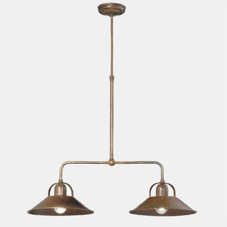 Il Fanale Cascina Lampadario 2 Luci pendant lamp - Brass - Buy now on ShopDecor - Discover the best products by IL FANALE design
