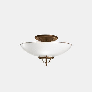Il Fanale Country Plafoniera Grande 3 Luci ceiling lamp mezzaluna - Buy now on ShopDecor - Discover the best products by IL FANALE design