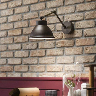 Il Fanale Loft Parete Con Snodo wall lamp - Metal - Buy now on ShopDecor - Discover the best products by IL FANALE design