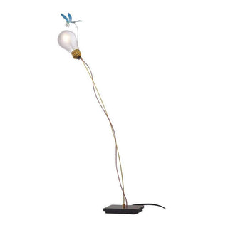 Ingo Maurer I Ricchi Poveri Bzzz table lamp with dragonfly Blue - Buy now on ShopDecor - Discover the best products by INGO MAURER design